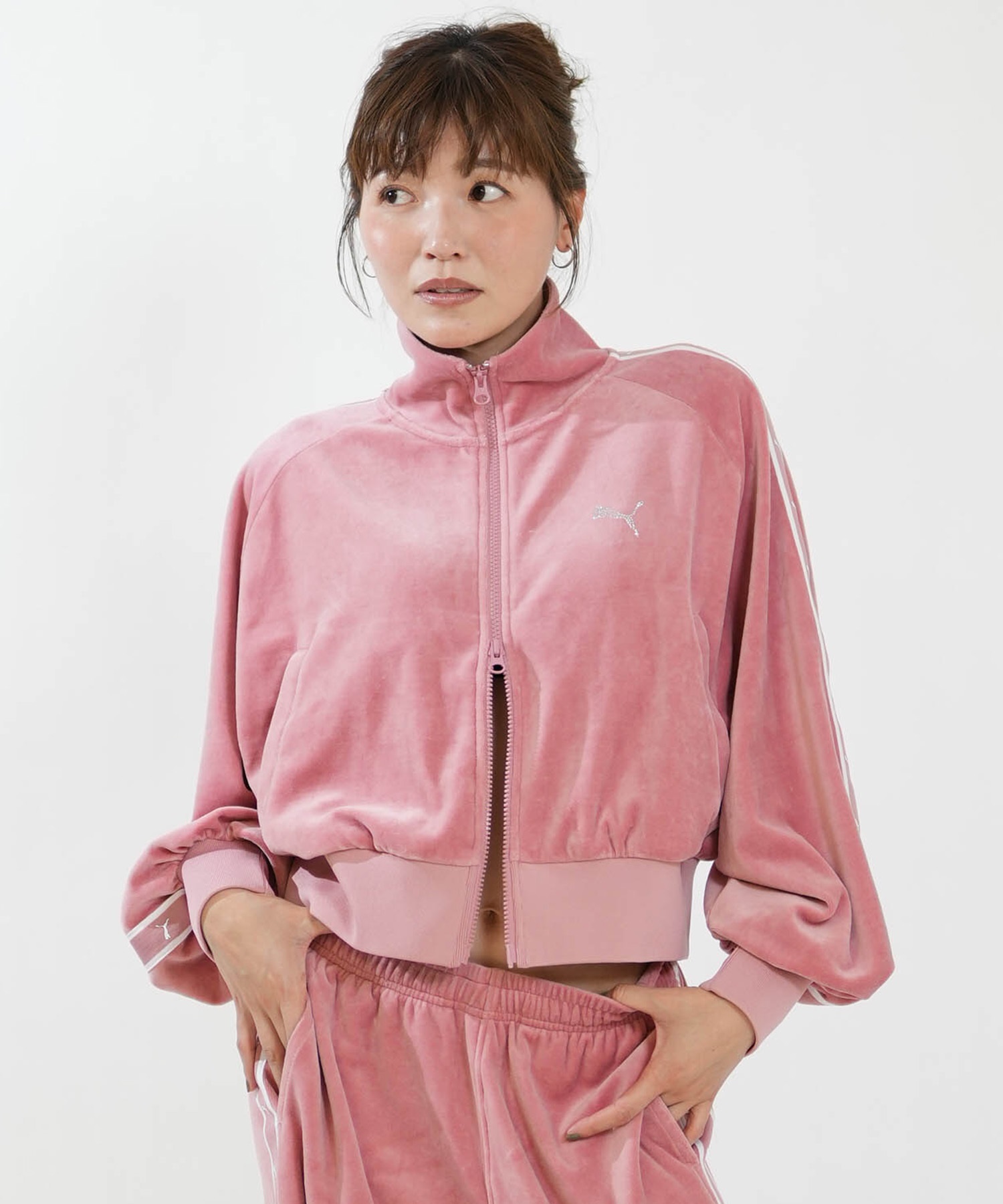 PUMA プーマ ジャージ トラックジャケット レディース セットアップ