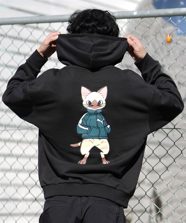 PUMA プーマ プルオーバー パーカー メンズ モンスターハンターワイルズ コラボレーション 636483(01-M)