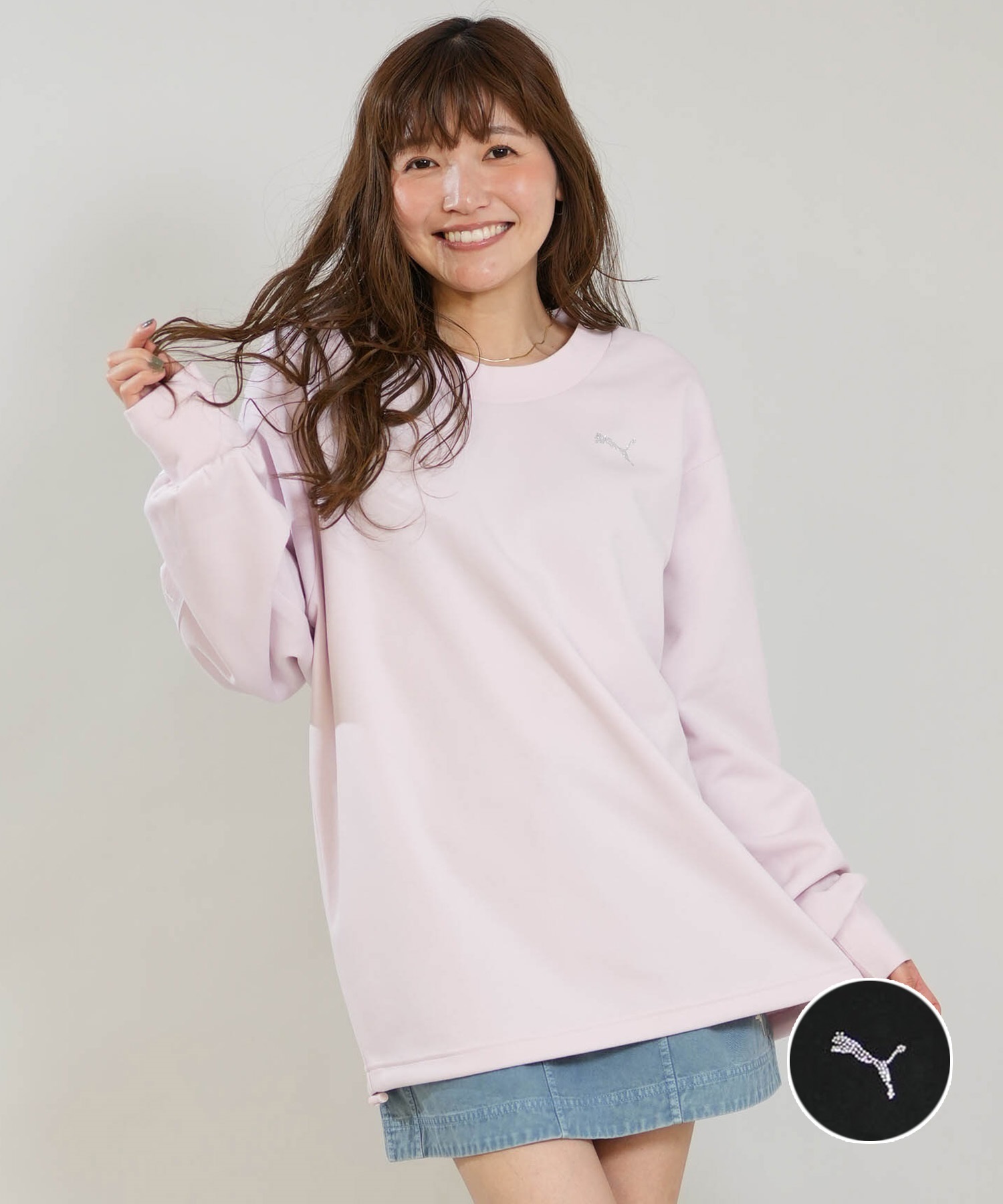 PUMA プーマ トレーナー スウェット レディース クルーネック CREW