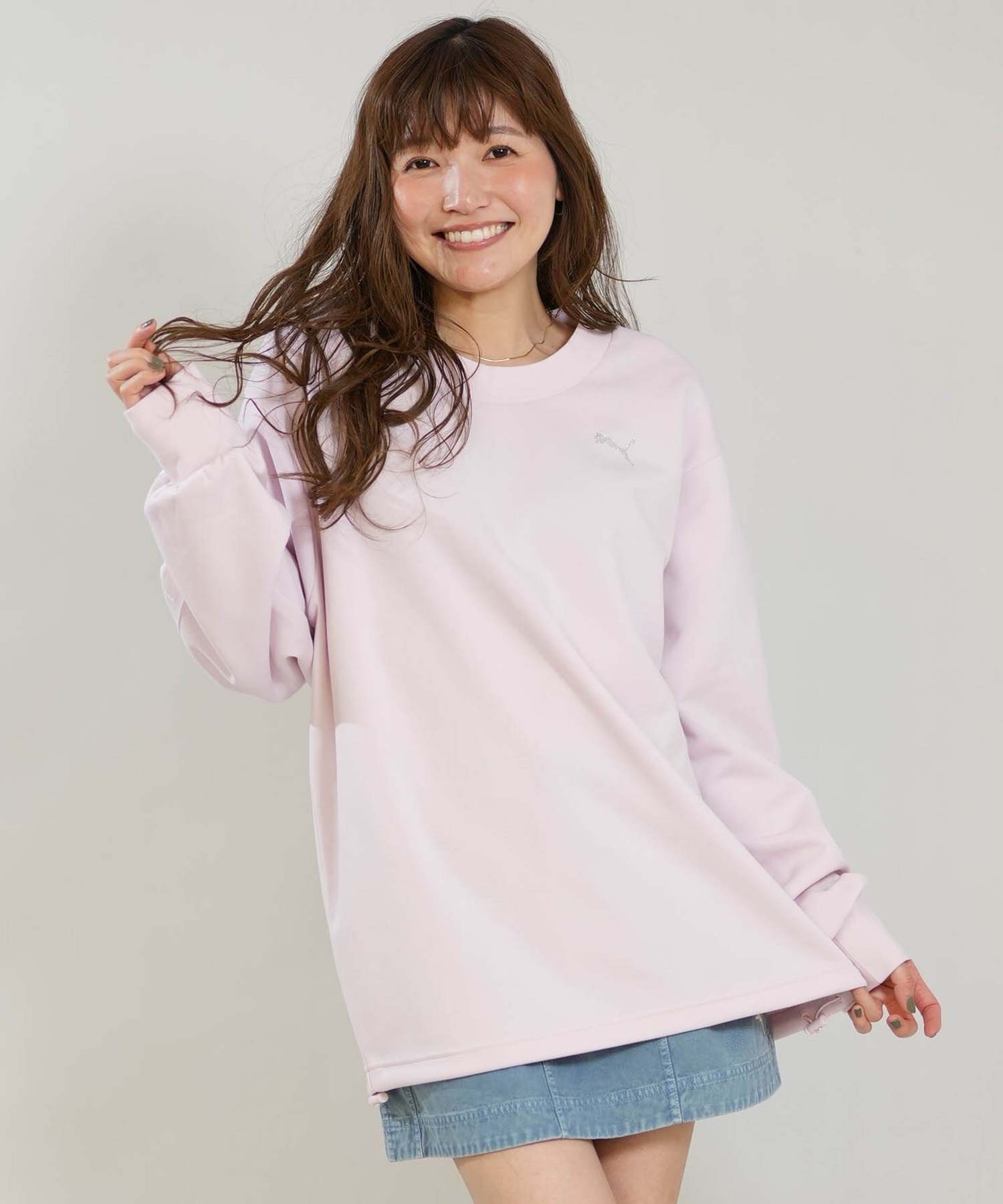 PUMA プーマ トレーナー スウェット レディース クルーネック CREW