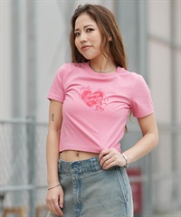 PUMA プーマ 半袖 Tシャツ レディース クロップド丈 ショート丈