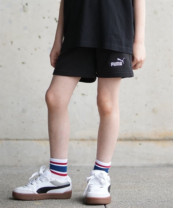 PUMA プーマ ハーフパンツ ショートパンツ キッズ ジュニア 子供 ESS 2 COLOR NO.1 ロゴ ショーツ TR B 687860
