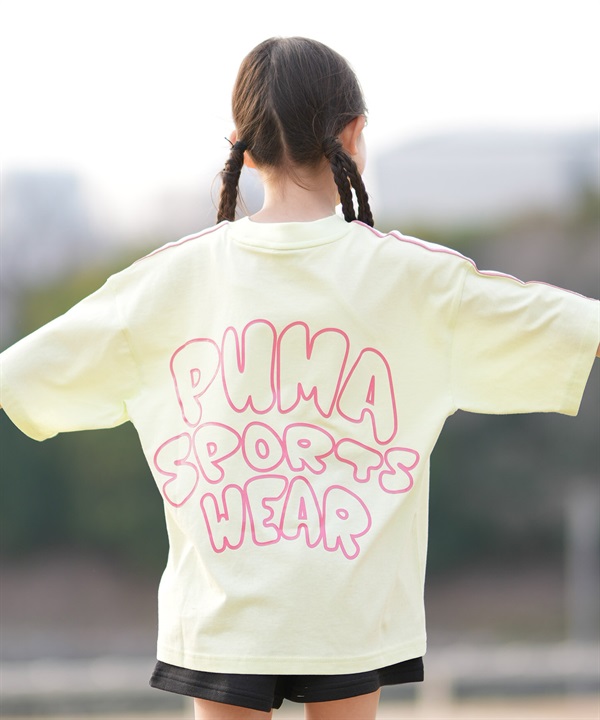 PUMA プーマ 半袖 Tシャツ キッズ ジュニア 子供 LUMINOUS CLOUD 634517