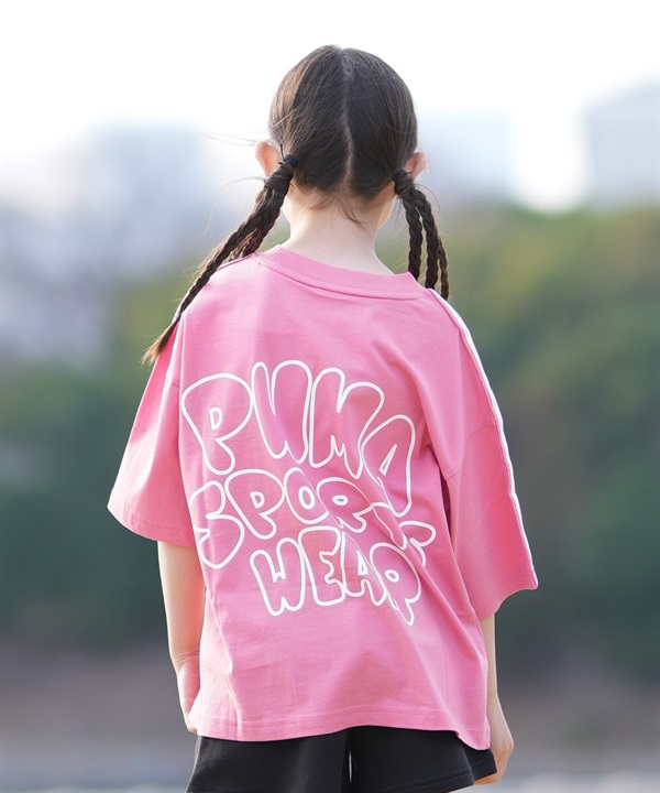 PUMA プーマ 半袖 Tシャツ キッズ ジュニア 子供 LUMINOUS CLOUD 634517