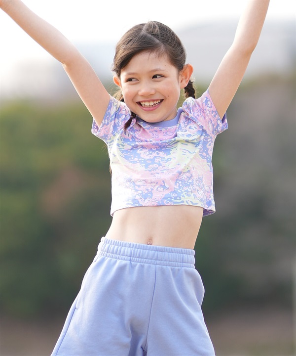 PUMA プーマ 半袖 Tシャツ キッズ ジュニア 子供 LUMINOUS CLOUD AOP ベイビー Tシャツ 635192