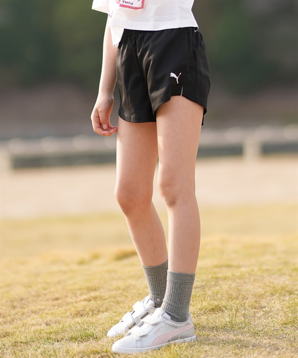 PUMA プーマ ハーフパンツ ショートパンツ キッズ ジュニア 子供 TAD ESS ウーブン ショーツ G 527194