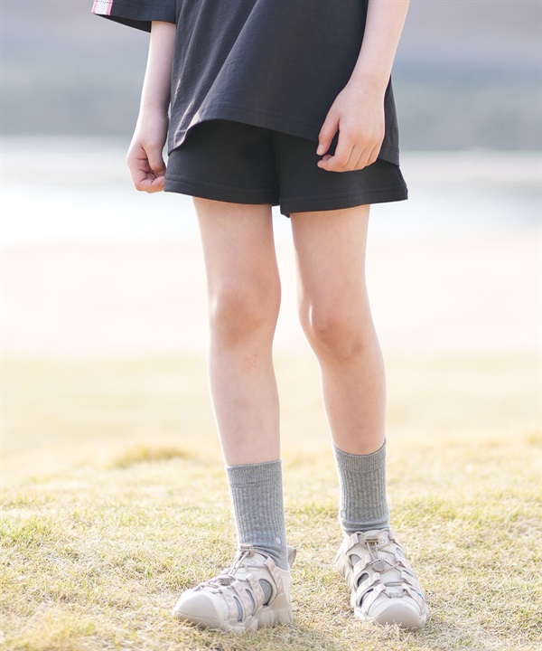 PUMA プーマ ハーフパンツ ショートパンツ キッズ ジュニア 子供 ESS プーマ ロゴ ハイウェスト ショートPT TR G 694245