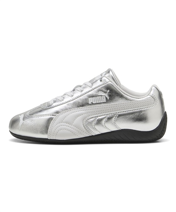 PUMA プーマ ロープロファイルスニーカー レディース ローカット SPEEDCAT SILVER WNS 406881 01
