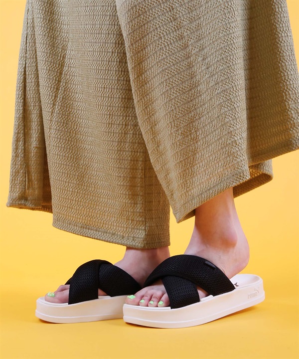 PUMA プーマ プラットフォーム スライド UM 407408 シューズ サンダル ライフスタイル レディース