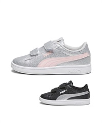 PUMA プーマ スマッシュ 3.0 グリッツグラム 394686 キッズ シューズ スニーカー(02-17.0cm)
