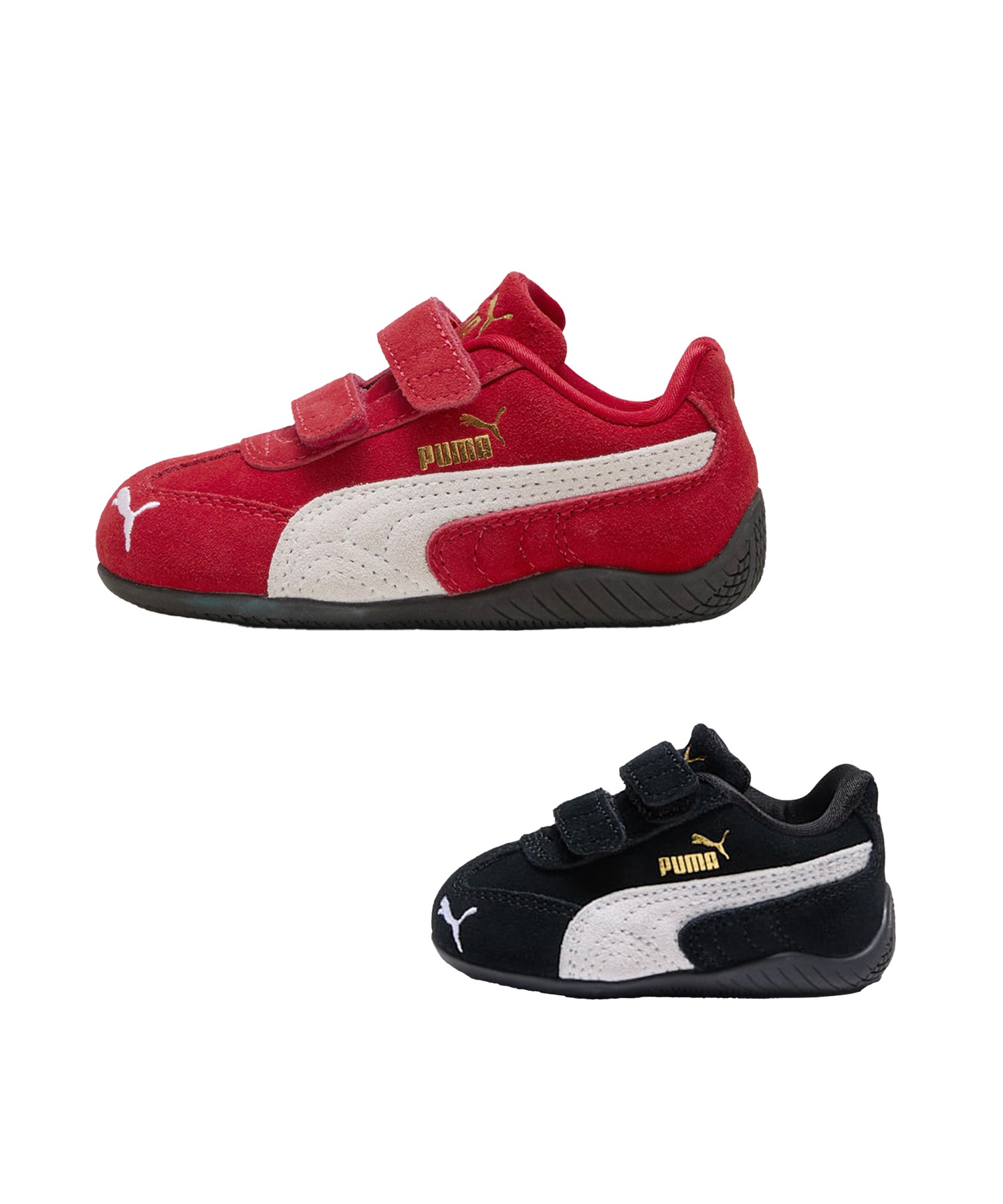 PUMA プーマ スニーカー キッズ ジュニア 子供 スピードキャット SPEEDCAT OG V インファント 405961(01-14.0cm)