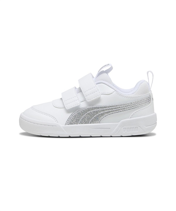 PUMA プーマ シューズ スニーカー キッズ 子供 ベルクロ マルチフレックス2 グリッツ FS V PS 403211