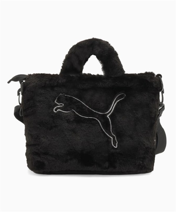 PUMA プーマ トートバッグ 3.5L ロゴ ファー 093289