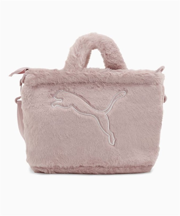PUMA プーマ トートバッグ 3.5L ロゴ ファー 093289