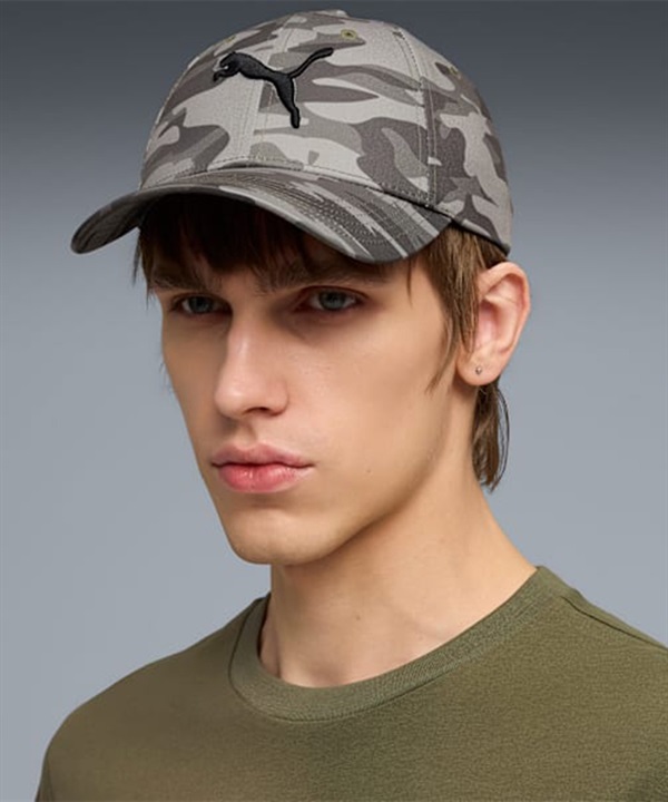 PUMA プーマ キャップ ロゴ ESS AOP エレベーテッド 026850