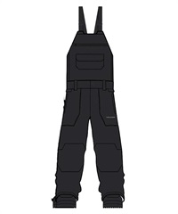 VOLCOM ボルコム ロアン ビブ オーバーオール ROAN BIB OVERALL