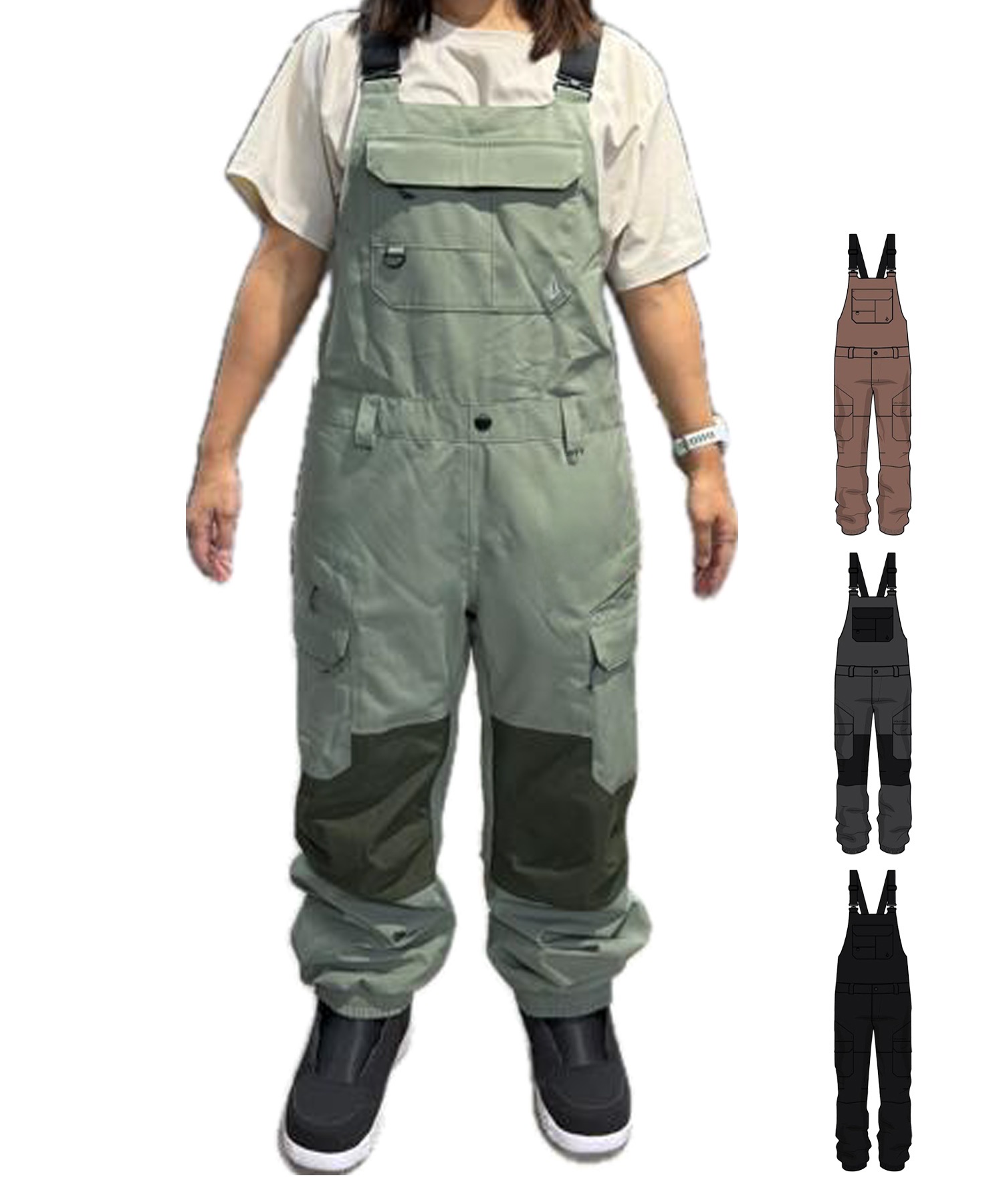VOLCOM ボルコム クレストン 3D ストレッチビブ CRESTON 3D STRETCH