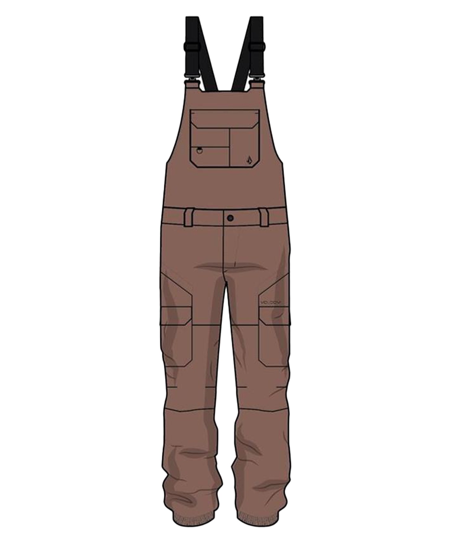 VOLCOM ボルコム クレストン 3D ストレッチビブ CRESTON 3D STRETCH