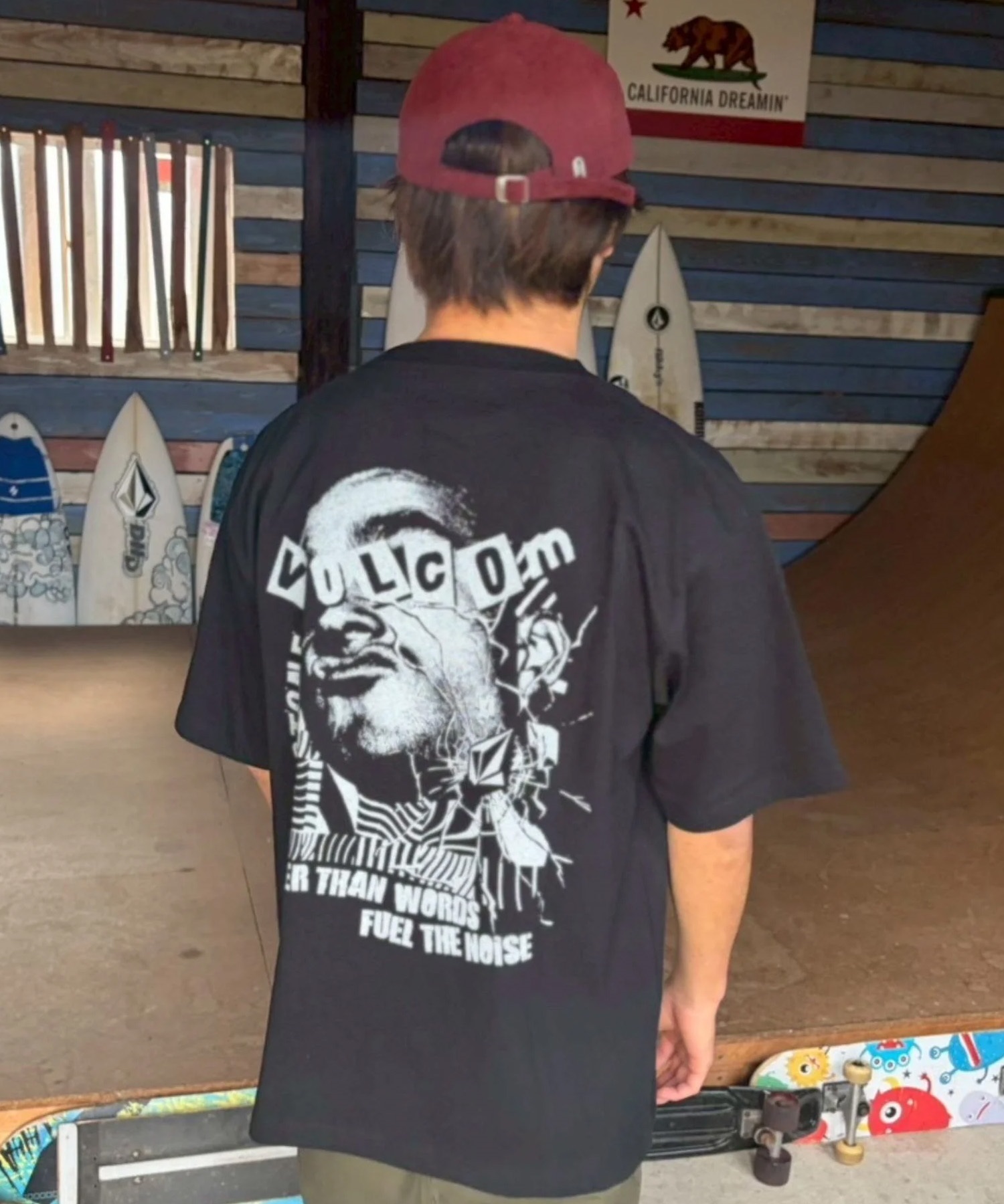VOLCOM ボルコム 半袖 Tシャツ メンズ FUEL THE NOISE SS TEE