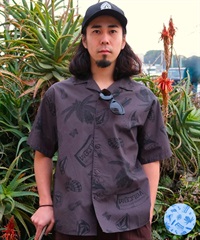 VOLCOM ボルコム 半袖 シャツ メンズ NOZAKA SS AOP SHIRT VSH261001(STN-M)