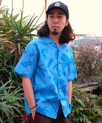 VOLCOM ボルコム 半袖 シャツ メンズ NOZAKA SS AOP SHIRT VSH261001(STN-M)