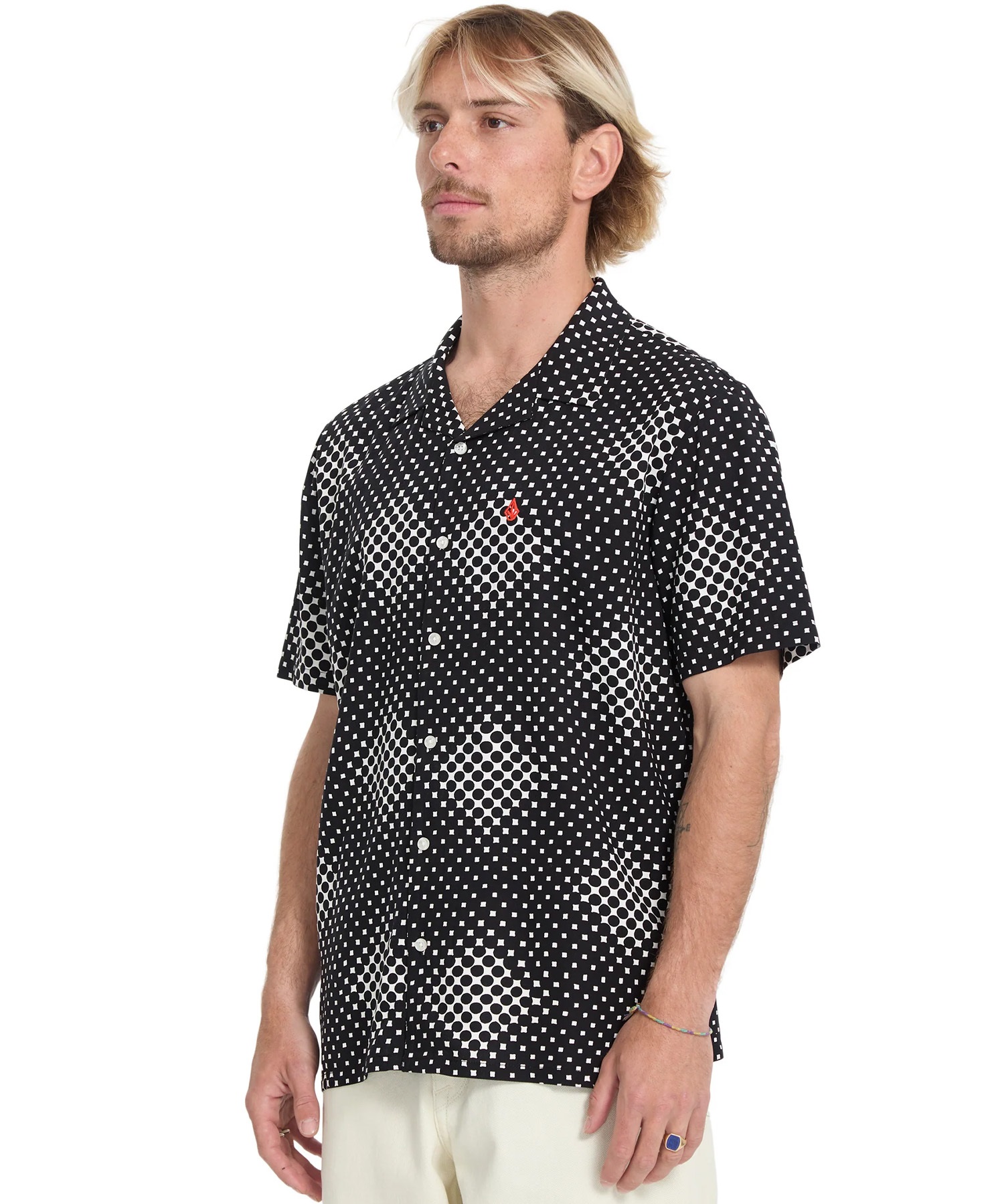 VOLCOM ボルコム 半袖 シャツ メンズ BOLDSTONE SS V_A0412514(NBK-M)