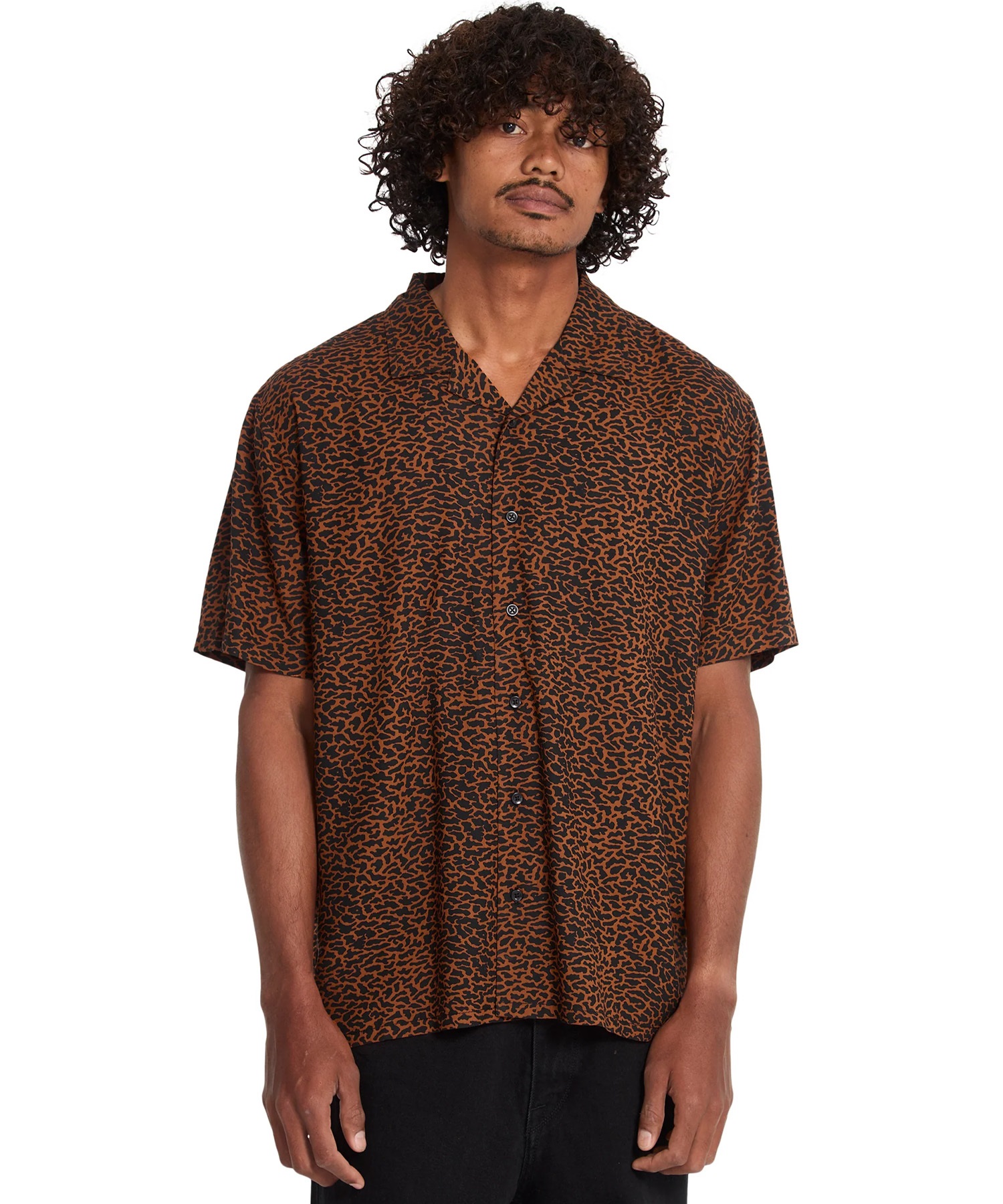 VOLCOM ボルコム 半袖 シャツ メンズ UTOPIAS PRINT SS 半袖シャツ V_A0412612(BRH-M)
