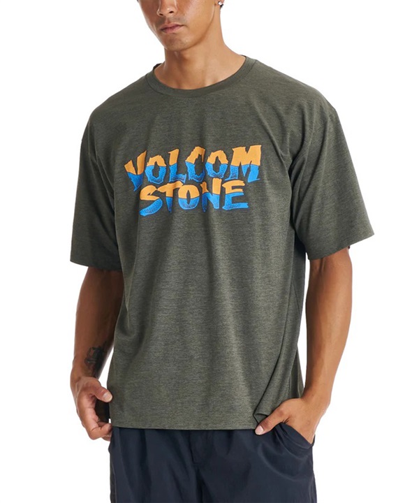 VOLCOM ボルコム 水着 ラッシュガード 半袖 Tシャツ メンズ 吸水速乾 BURNING SURF SS TEE VLY261015