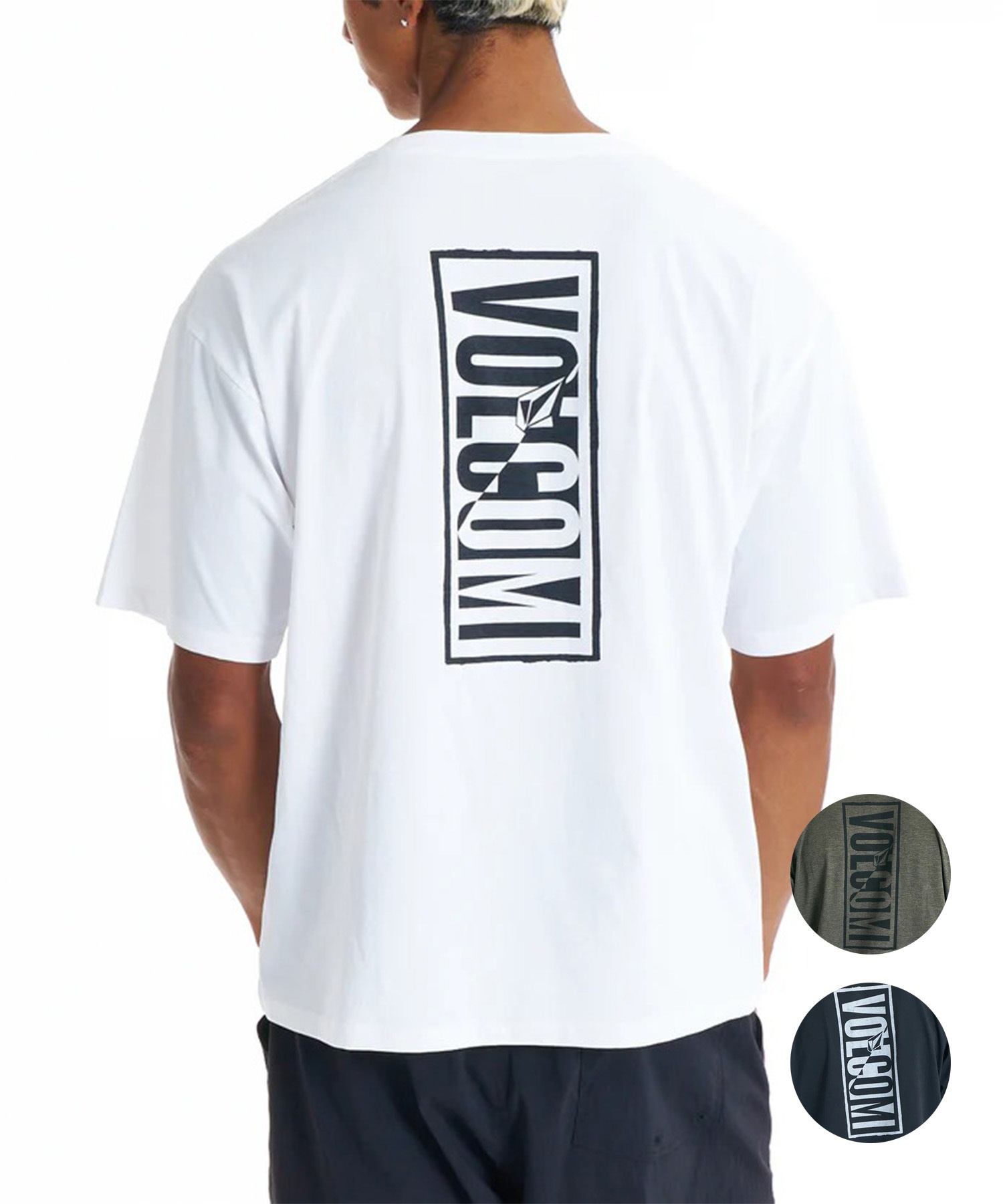 VOLCOM ボルコム 水着 ラッシュガード 半袖 Tシャツ メンズ 水陸両用