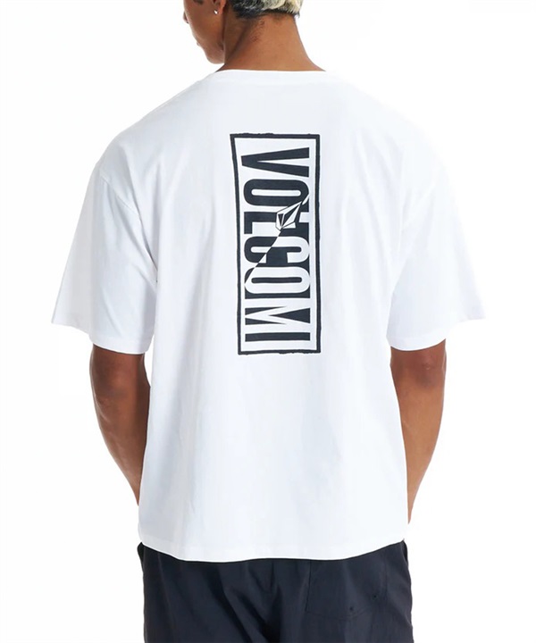 VOLCOM ボルコム 水着 ラッシュガード 半袖 Tシャツ メンズ 水陸両用 VERTICAL LOGO GRAPHIC VLY261016