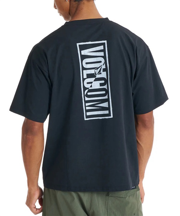 VOLCOM ボルコム 水着 ラッシュガード 半袖 Tシャツ メンズ 水陸両用 VERTICAL LOGO GRAPHIC VLY261016