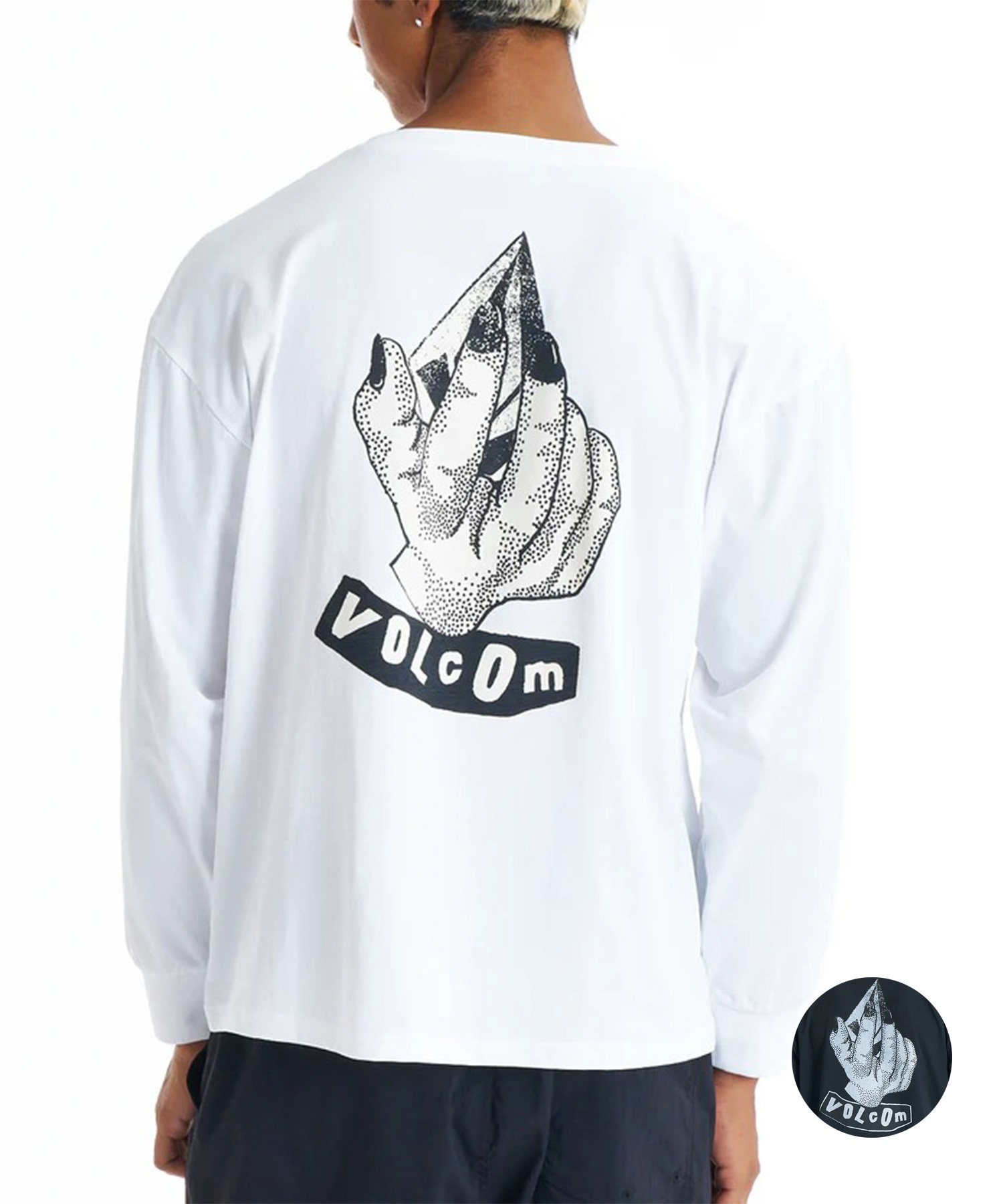 VOLCOM ボルコム 水着 ラッシュガード 長袖 Tシャツ ロンT メンズ UV