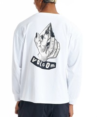 レア 90's USA製 VOLCOM THE GARDEN ロンT VOLCOM ボルコム 水着 ラッシュガード 長袖 Tシャツ ロンT メンズ UV