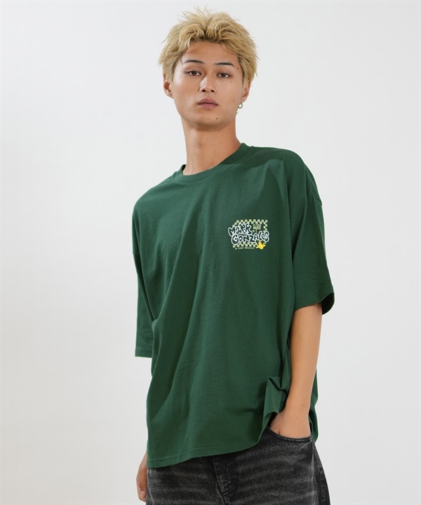 What it isNt ART BY MARK GONZALES マーク ゴンザレス 半袖 Tシャツ メンズ バックプリント MGT-26218MS