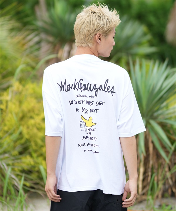 What it isNt ART BY MARK GONZALES マーク ゴンザレス 半袖 Tシャツ メンズ バックプリント MGT-26219MS