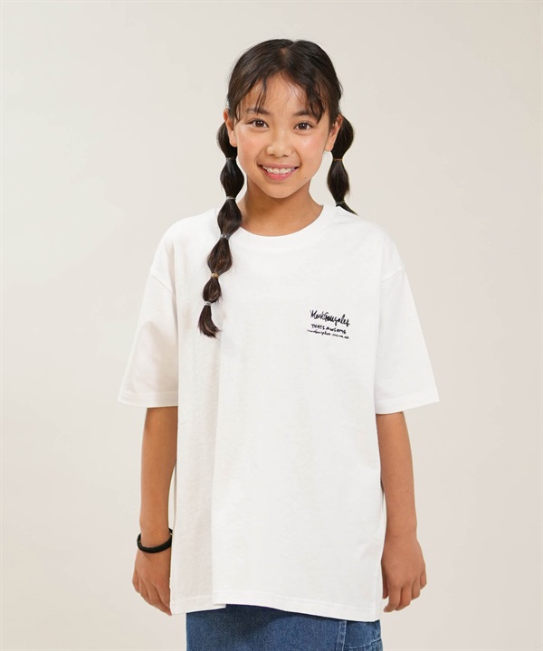 What it isNt ART BY MARKGONZALES ワット イット イズント マークゴンザレス 半袖 Tシャツ キッズ ジュニア 子供 発砲プリント MGT-26201
