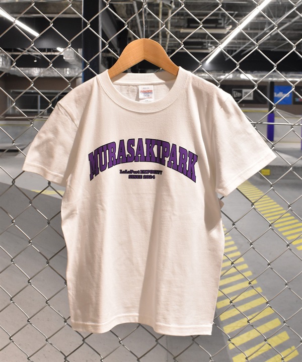 ららぽーとEXPOCITY店限定 キッズ ジュニア 子供 半袖 Tシャツ カレッジロゴ 26EXPO-1K ムラサキスポーツ限定