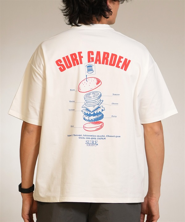 MURASAKI ムラサキ 半袖 Tシャツ メンズ バックプリント SG BURGER TEE MSK6S-2101 ムラサキスポーツ限定