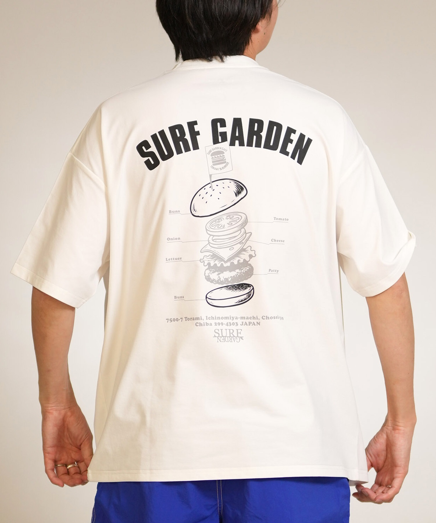 【専用出品】超特急 サイン入り tシャツ MUSIC BURGER MURASAKI ムラサキ 半袖 Tシャツ メンズ バックプリント SG BURGER TEE