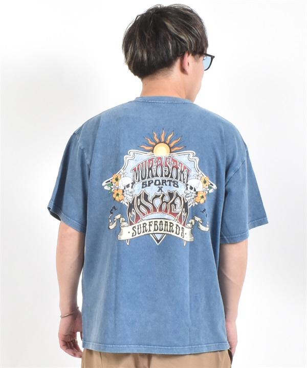 MURASAKI ムラサキ × LOST ロスト コラボレーション 半袖 Tシャツ メンズ M LM6S-2101  ムラサキスポーツ限定