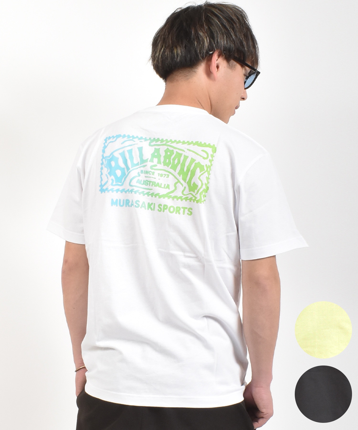 MURASAKI ムラサキ × BILLABONG ビラボン コラボレーション 半袖 T