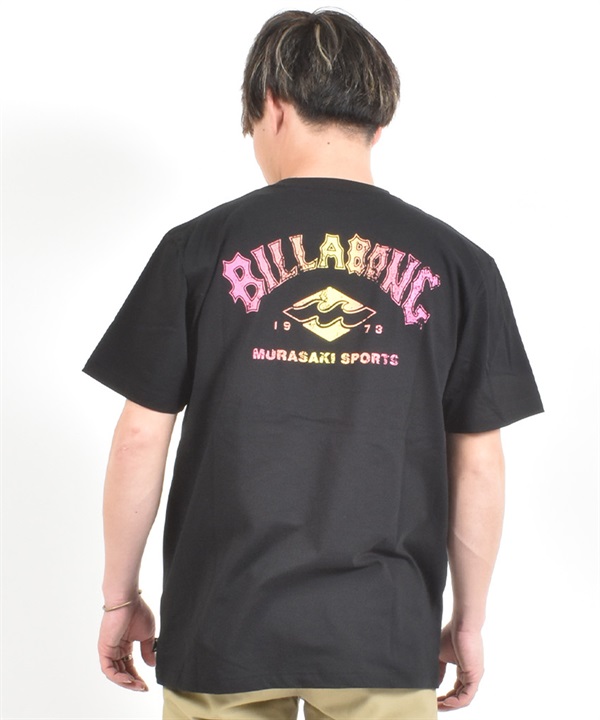 MURASAKI ムラサキ × BILLABONG ビラボン コラボレーション 半袖 Tシャツ メンズ BG01AU43 ムラサキスポーツ限定