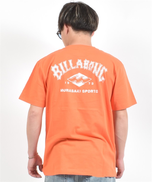 MURASAKI ムラサキ × BILLABONG ビラボン コラボレーション 半袖 Tシャツ メンズ BG01AU43 ムラサキスポーツ限定