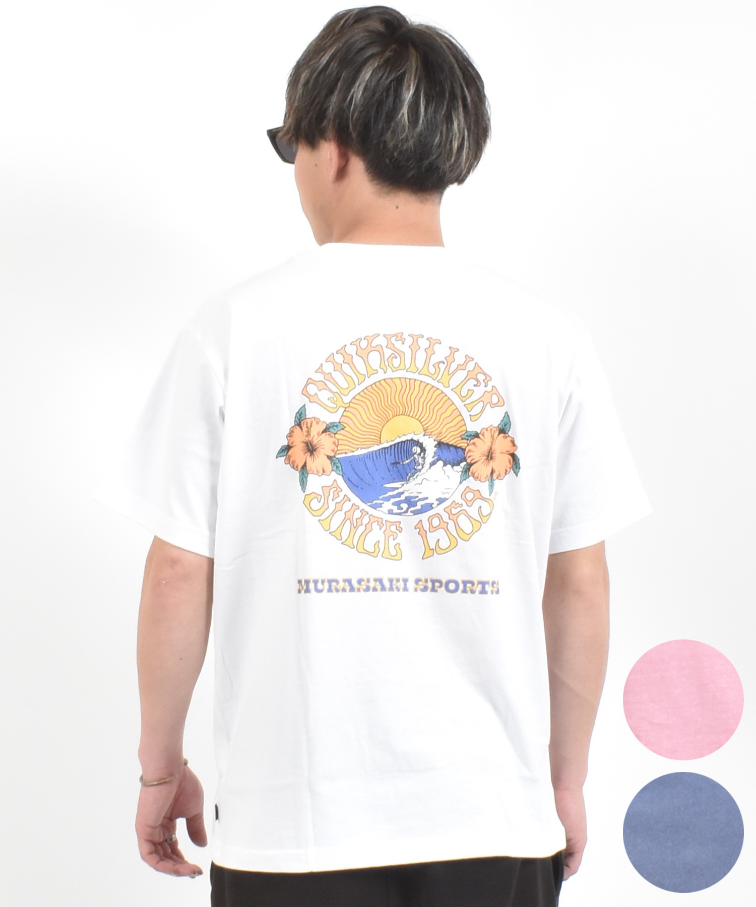 カイ潔　つるムラサキ MURASAKI ムラサキ × QUIKSILVER クイックシルバー コラボレーション