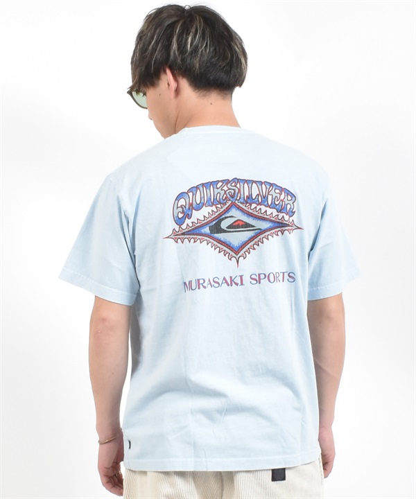 MURASAKI ムラサキ × QUIKSILVER クイックシルバー コラボレーション 半袖 Tシャツ メンズ BG01AU43 ムラサキスポーツ限定