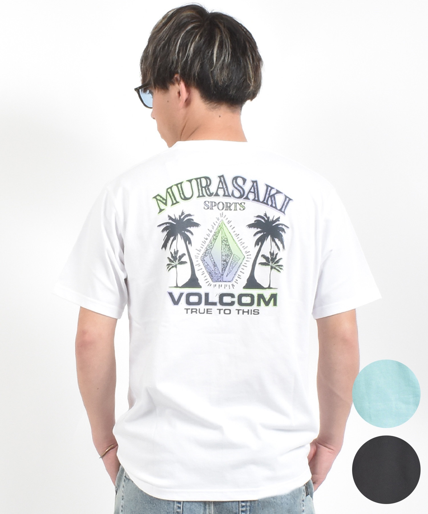 MURASAKI ムラサキ × VOLCOM ボルコム コラボレーション 半袖 Tシャツ