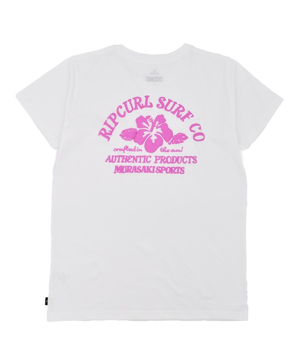 MURASAKI ムラサキ × RIPCURL リップカール 半袖 Tシャツ レディース コラボレーション M RCL6S-2101