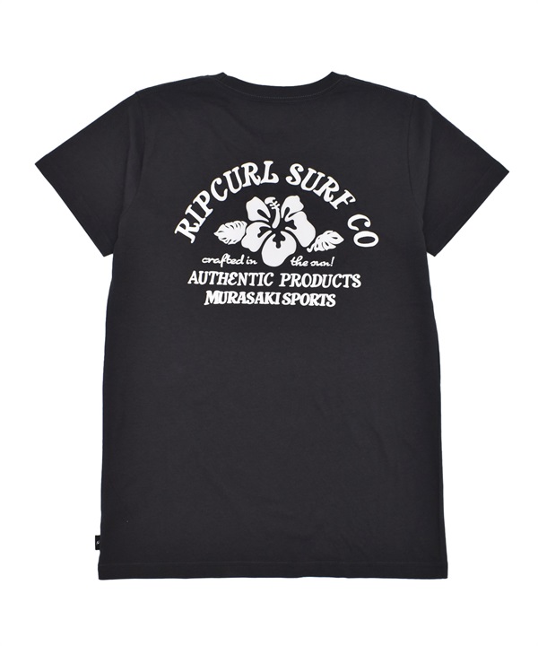 MURASAKI ムラサキ × RIPCURL リップカール 半袖 Tシャツ レディース コラボレーション M RCL6S-2101