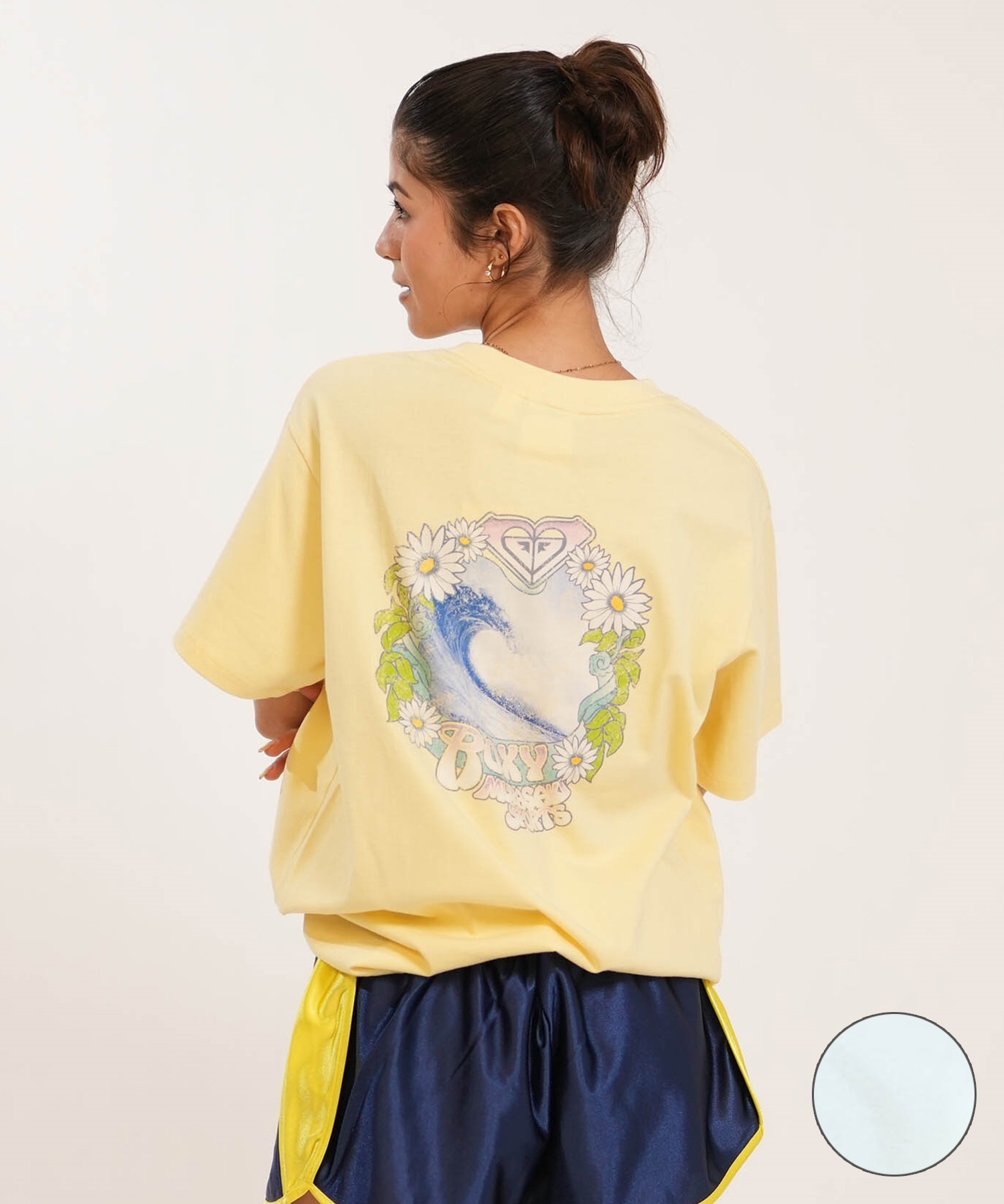 MURASAKI ムラサキ × ROXY ロキシー 半袖 コラボレーション Tシャツ