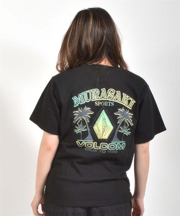 MURASAKI ムラサキ × VOLCOM ボルコム 半袖 コラボレーション Tシャツ BG05CU02 ムラサキスポーツ限定